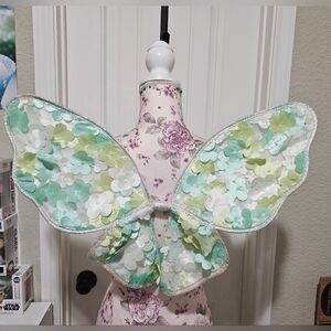 Floral Butterfly Wings Girls Costume